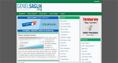 Desktop Screenshot of genelsaglik.org