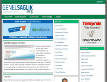 Tablet Screenshot of genelsaglik.org